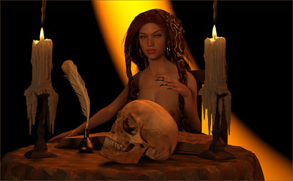 Witch Offers Spellcasting